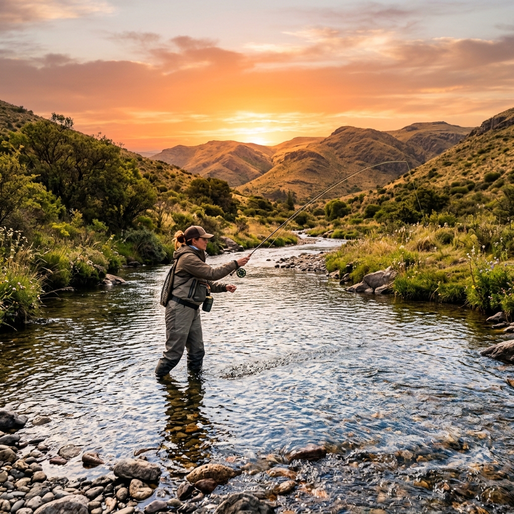 Pesca Deportiva en Sierra de la Ventana